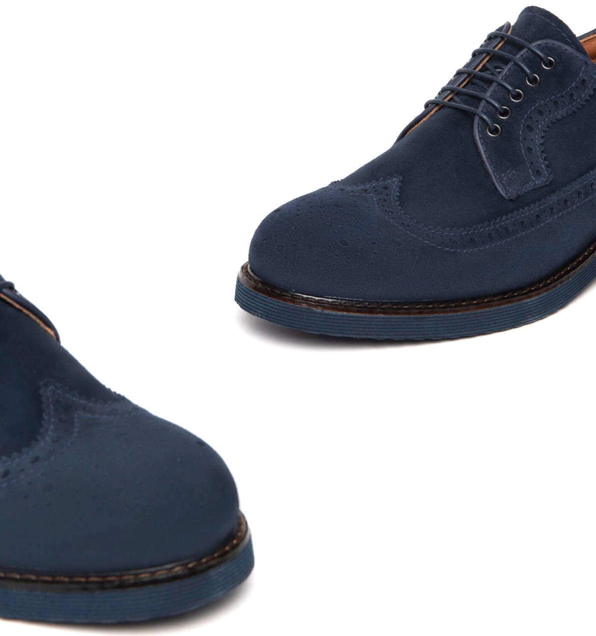 Scarpa Camoscio Blu E302791 - immagine 3