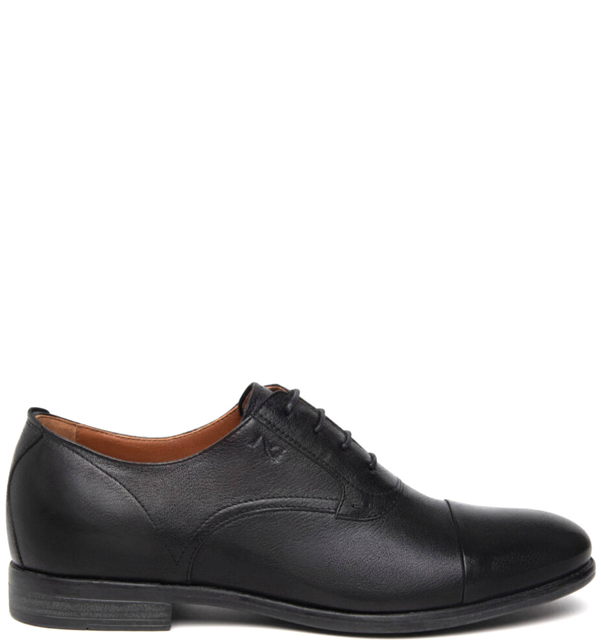 Scarpa Elegante Nera Lacci E302782