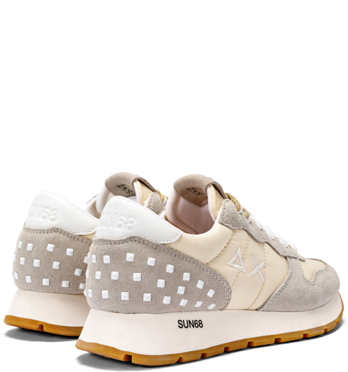 Sneaker Ally Color Studs Z33206 Bianco Panna - immagine 2