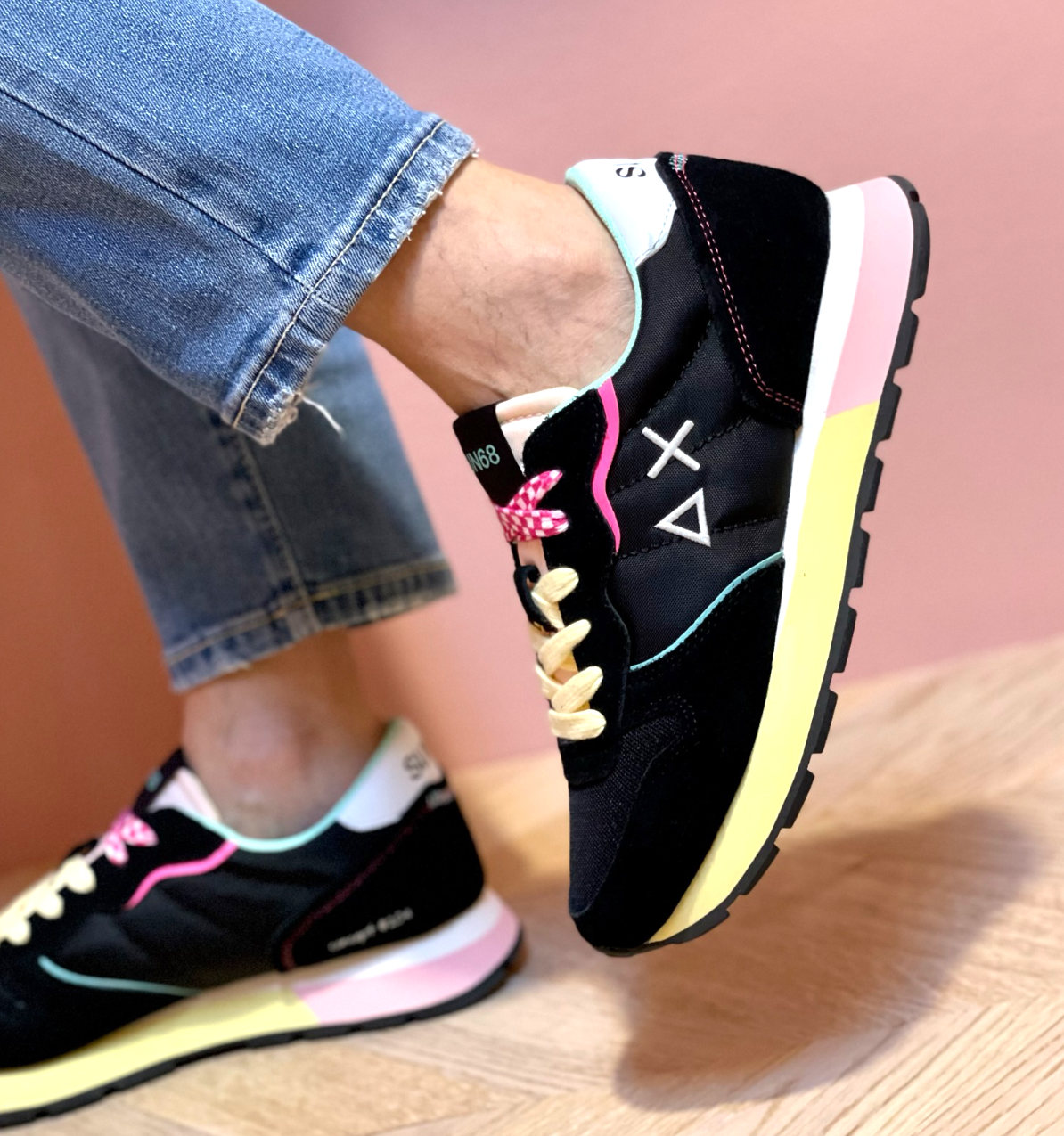 Sneaker Ally Color Explosion Z33204 Nera - immagine 3