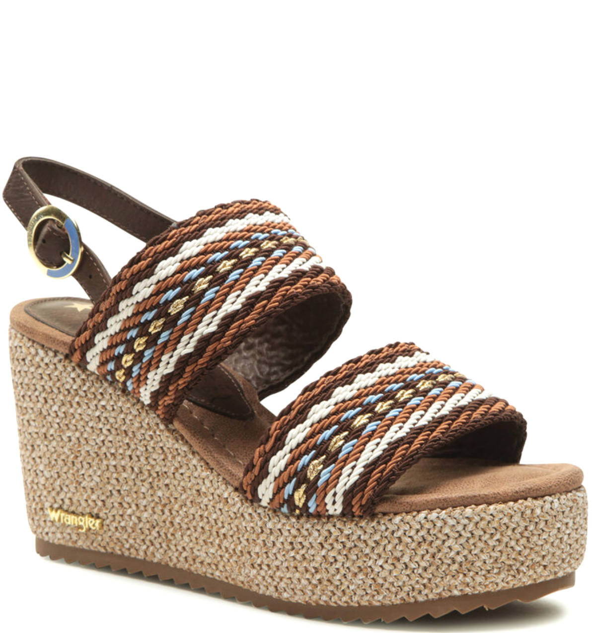 Sandalo Zeppa Marrone WL31570A