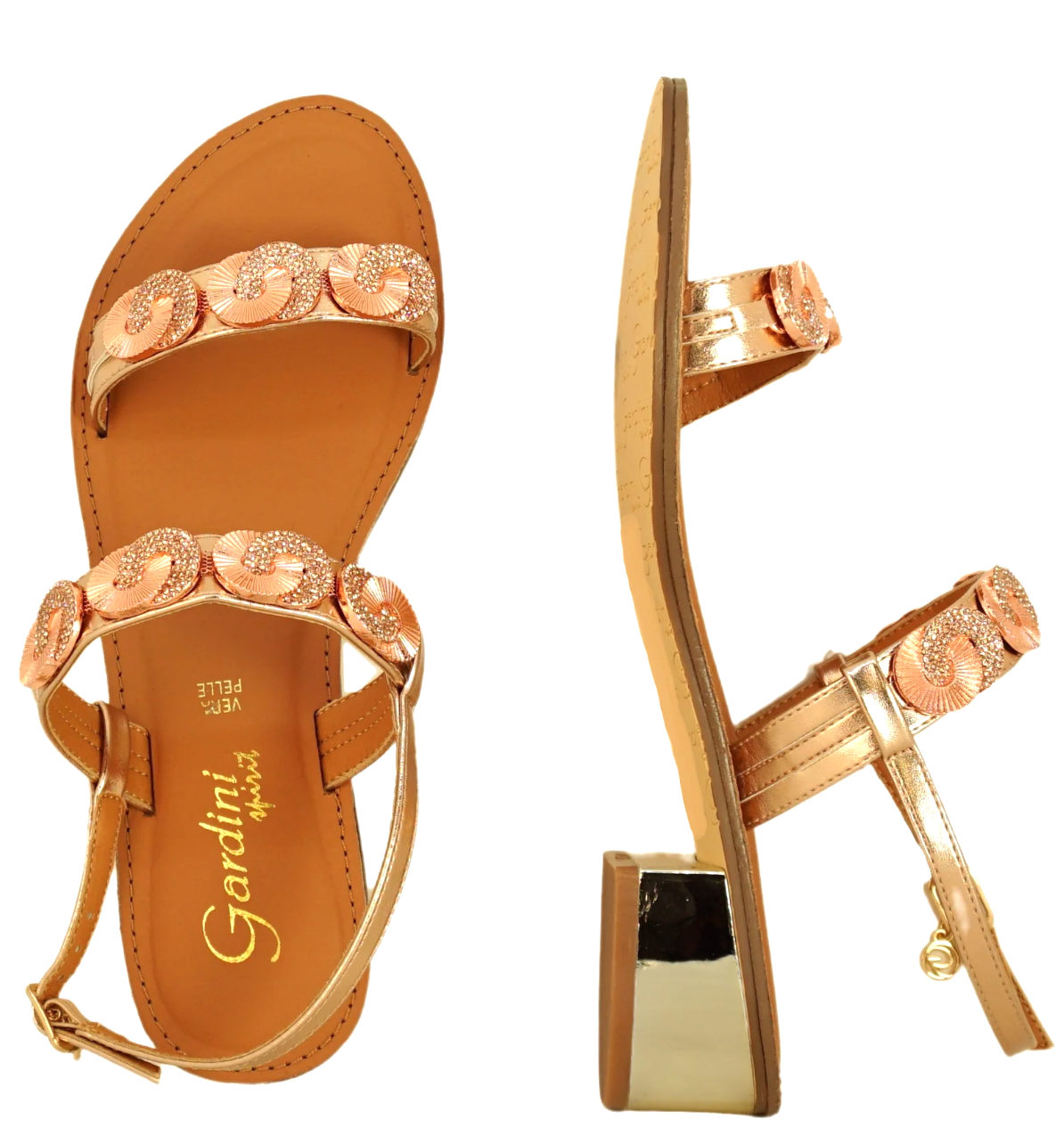 Sandalo Gioiello Oro Cipria GS364 - immagine 3