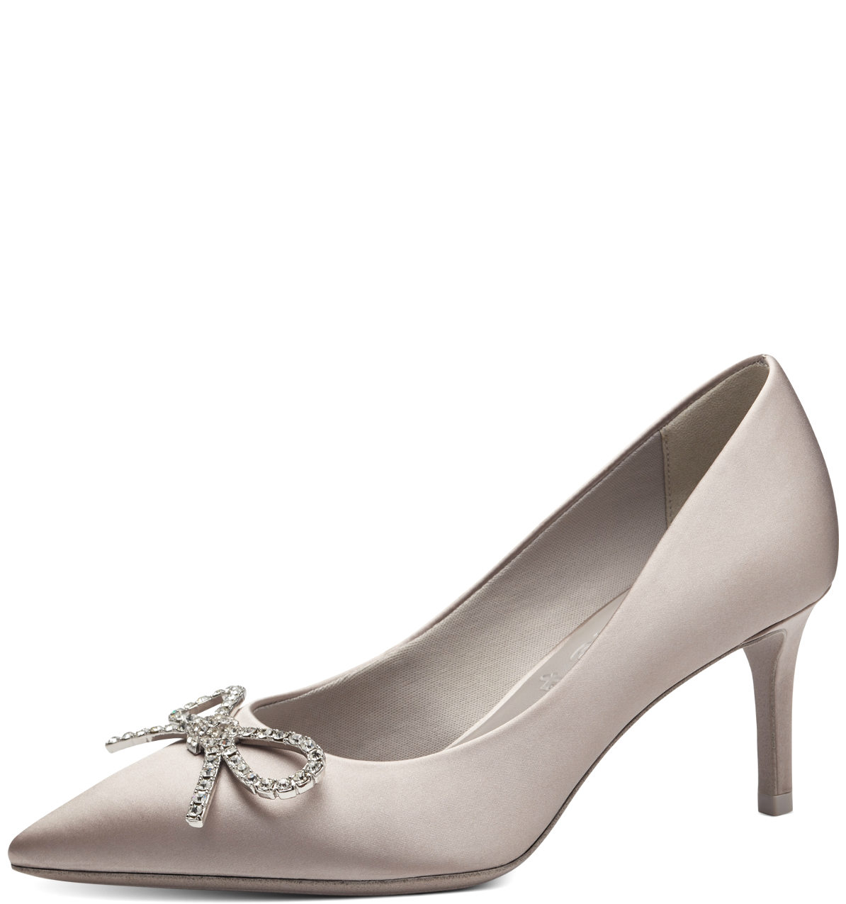 Scarpa Tacco Alto Grigio Chiaro 22400