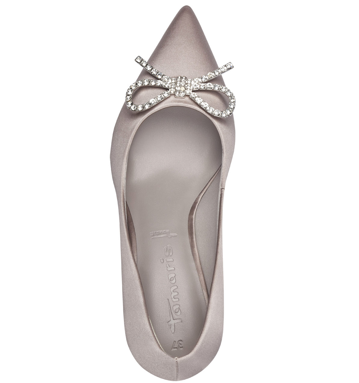 Scarpa Tacco Alto Grigio Chiaro 22400 - immagine 2