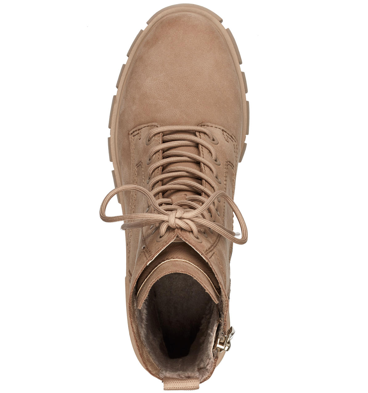 Stivaletto Camel Tacco Medio 25272 - immagine 2