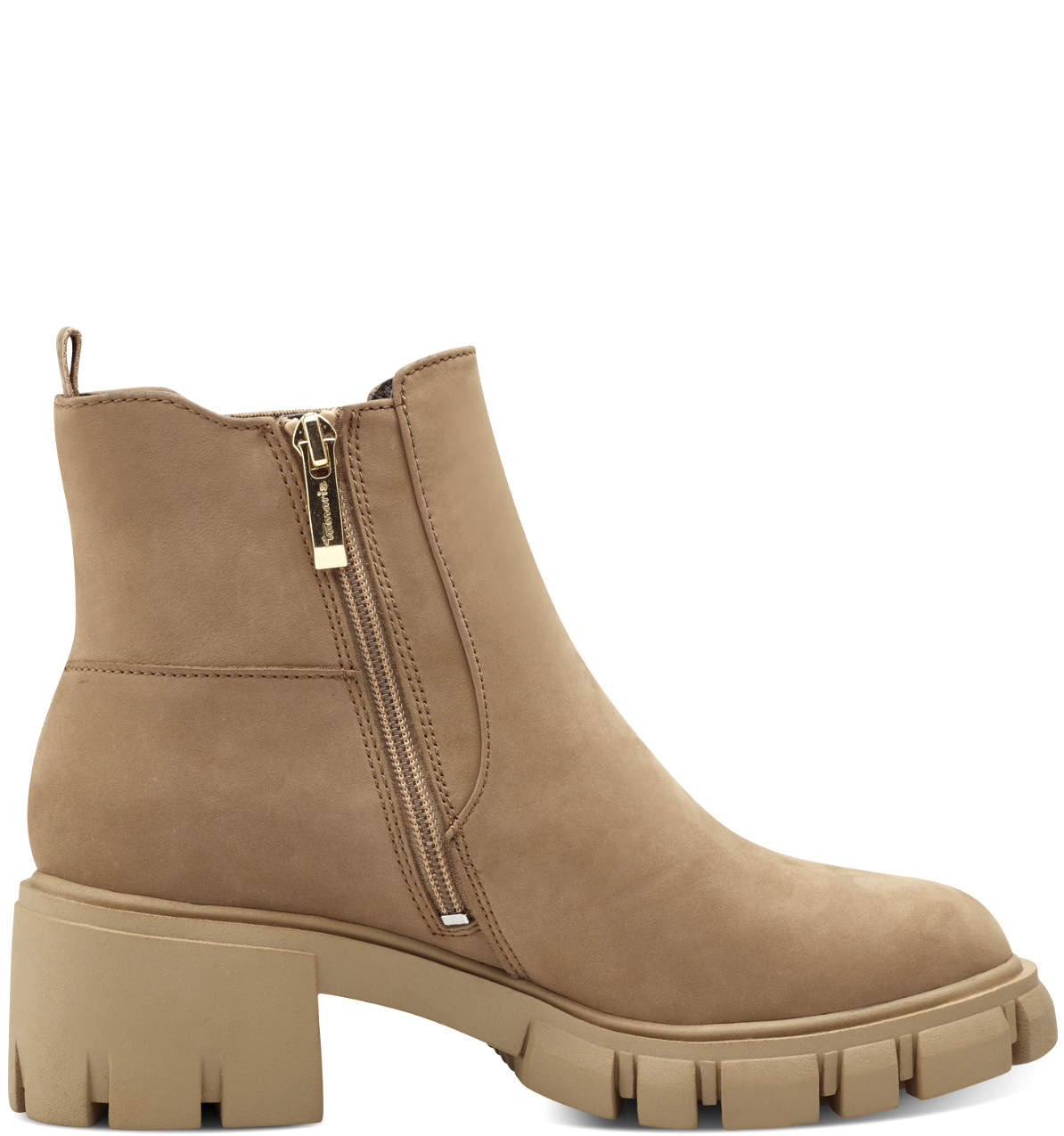 Stivaletto Camel Fondo Carrarmato 25419 - immagine 2