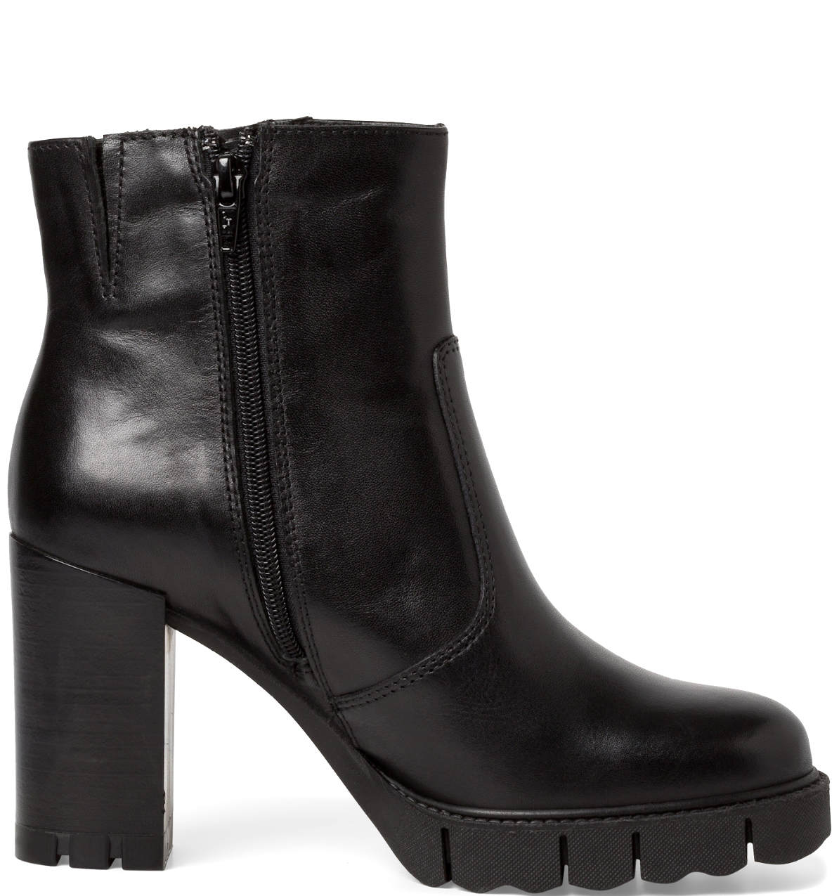 Stivaletto Platform Alto Nero 25458 - immagine 2