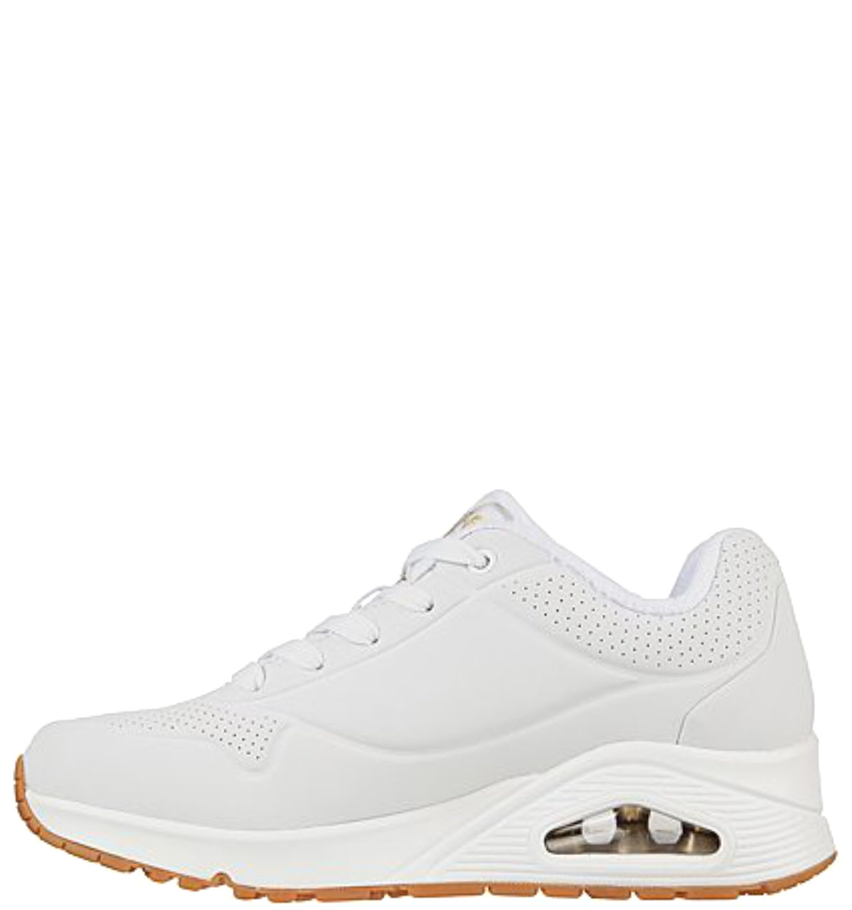 Sneaker bianca oro 155523WTGD - immagine 3