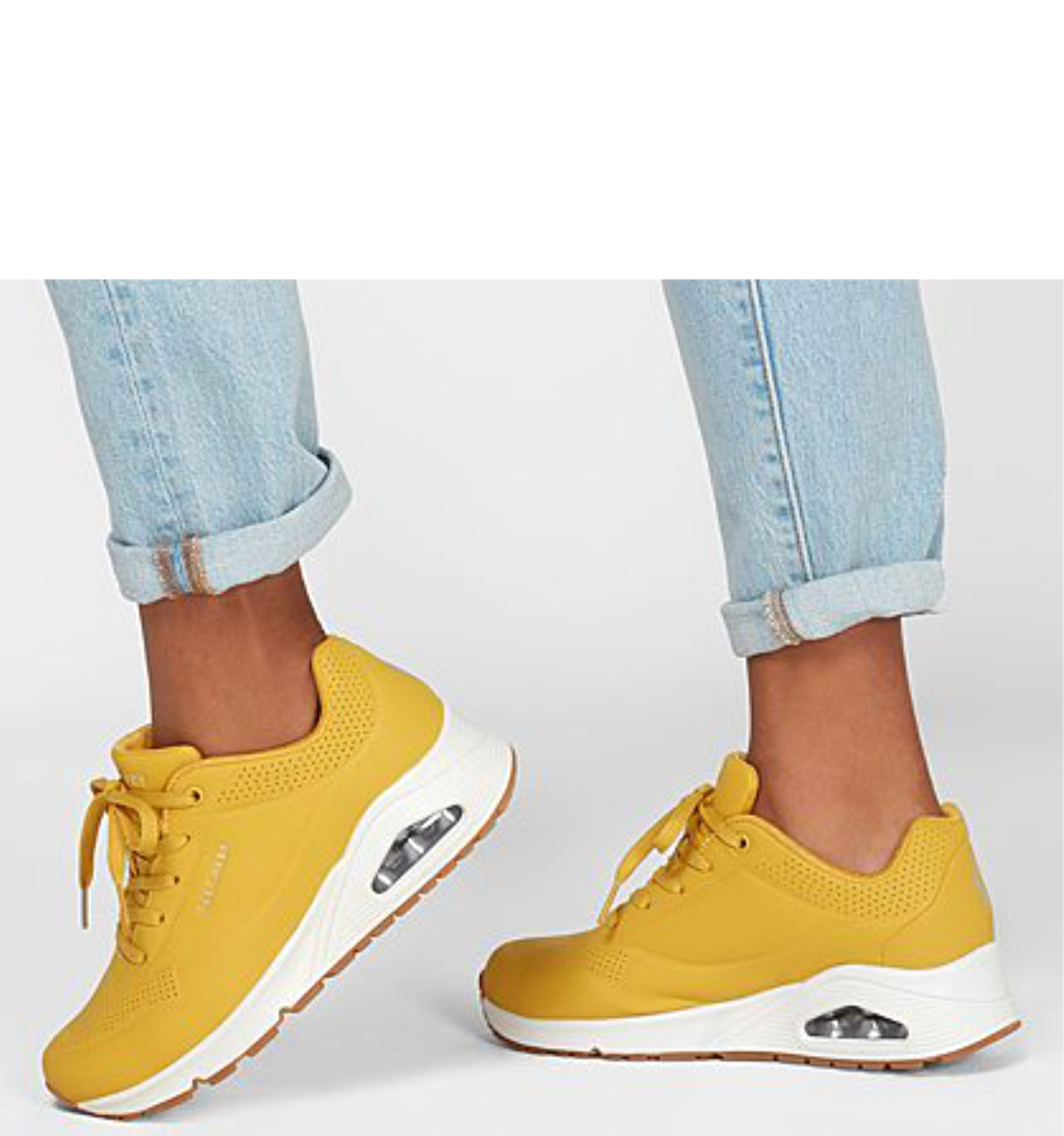 Sneaker gialla 73690YLW - immagine 2