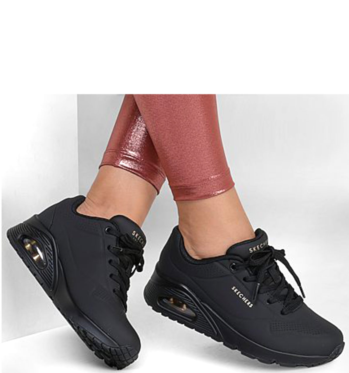 Sneaker nera 73690BBK - immagine 2