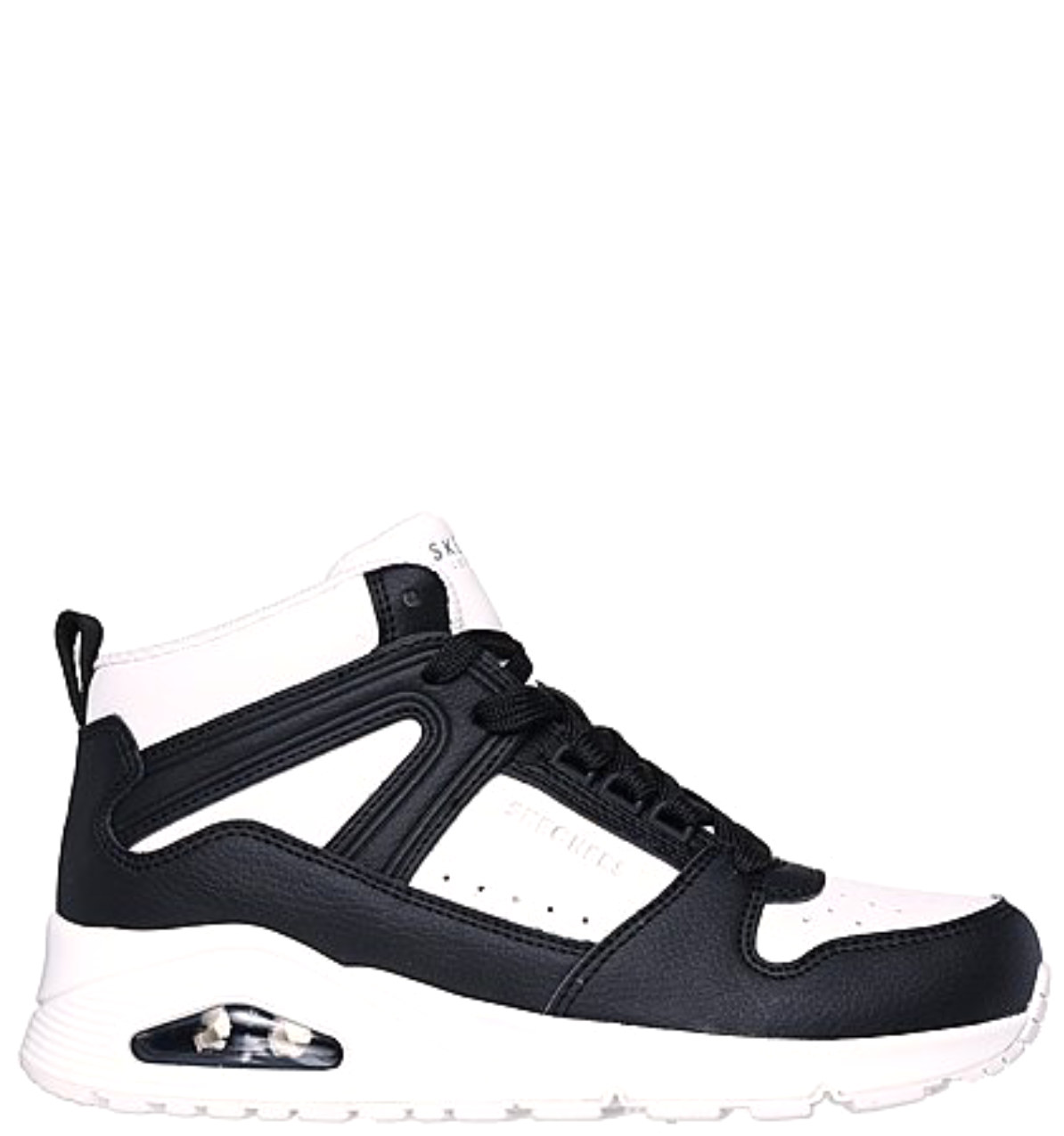 Sneaker nera bianca 177099WBK