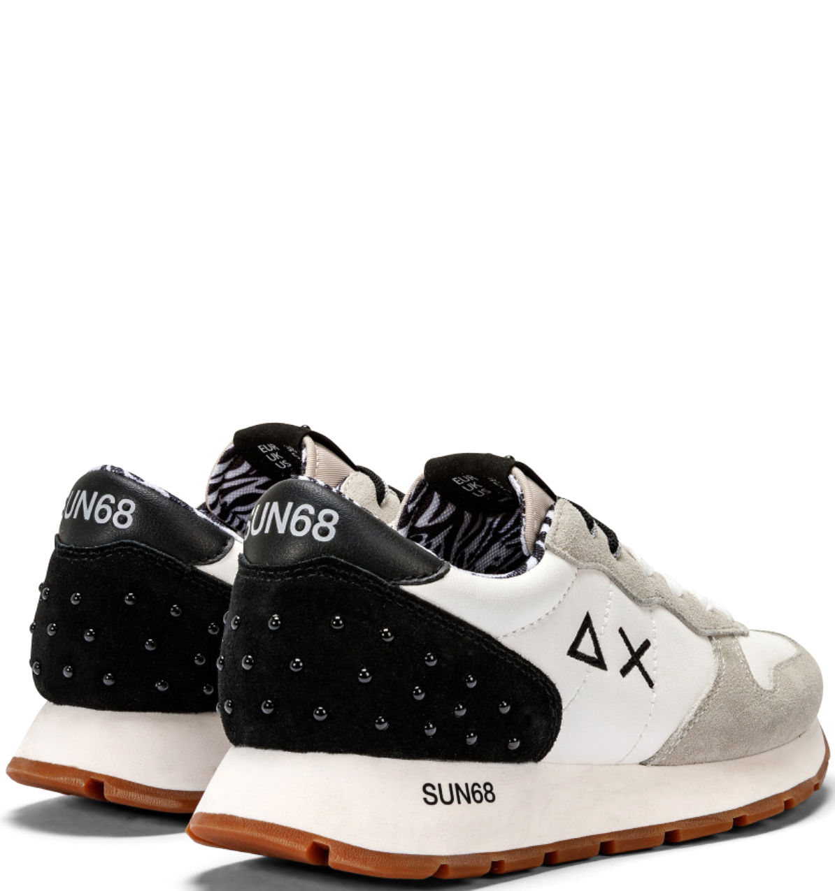 Sneaker Donna Bianco Ally Studs Z43206 - immagine 2