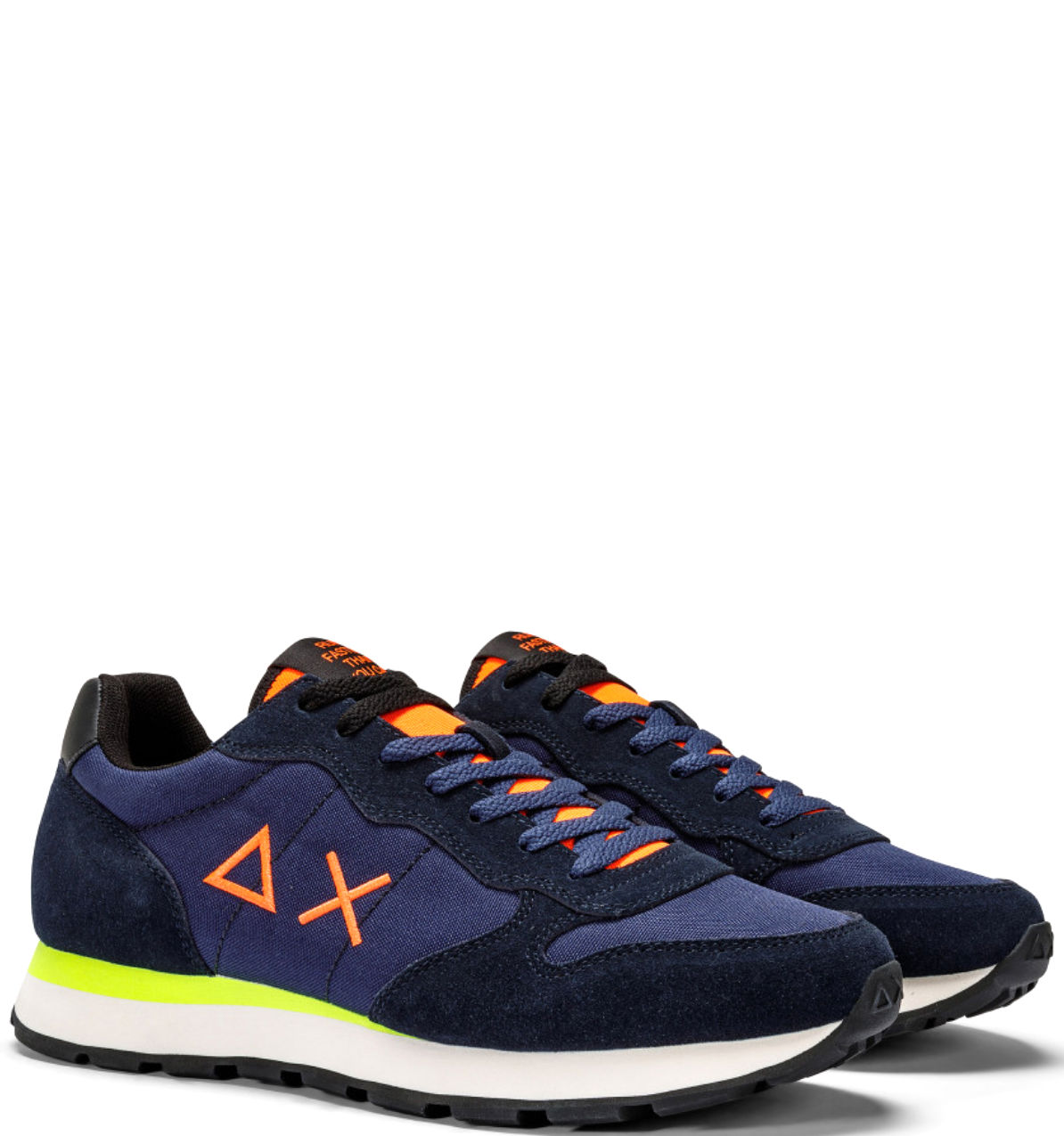 Sneaker Uomo Blu Tom Fluo Nylon 743102