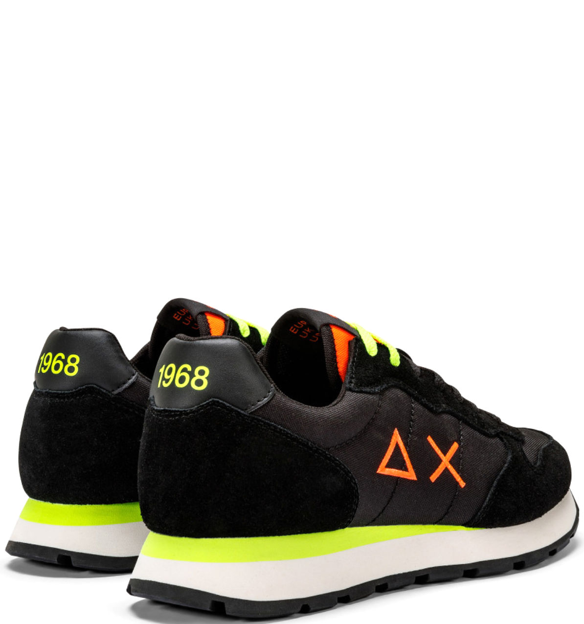 Sneaker Uomo Nera Tom Fluo Nylon 743102 - immagine 2