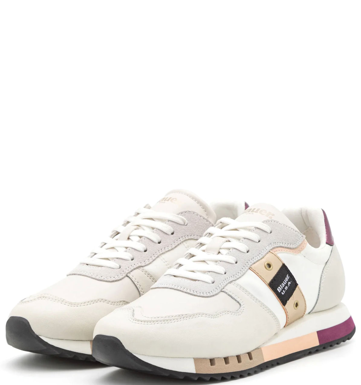 Sneaker blauer donna Melrose01 bianca - immagine 2