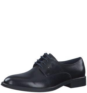 Scarpa Elegante Allacciata Nera 13202