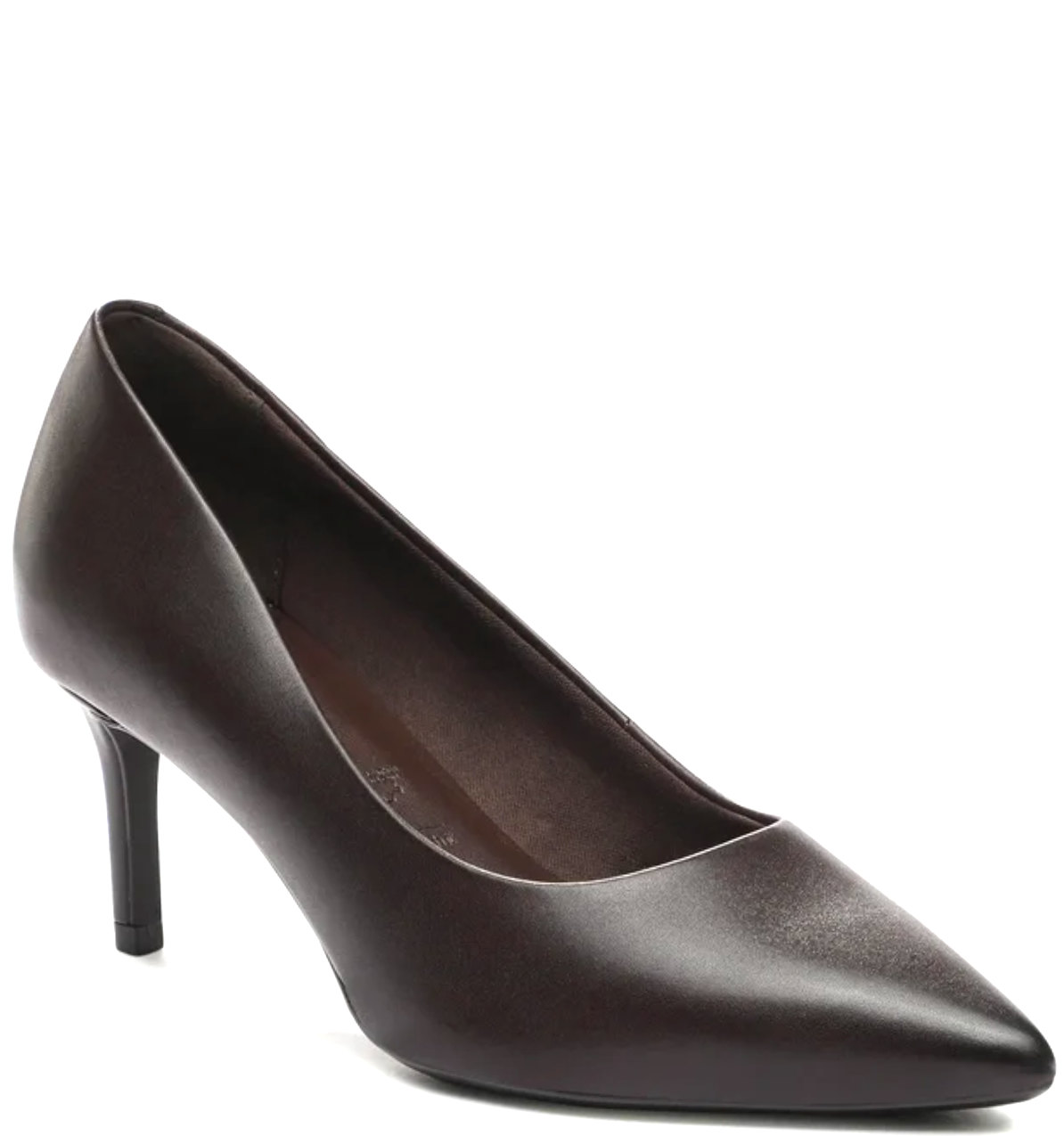 Scarpa Tacco Alto Marrone Scuro 22415