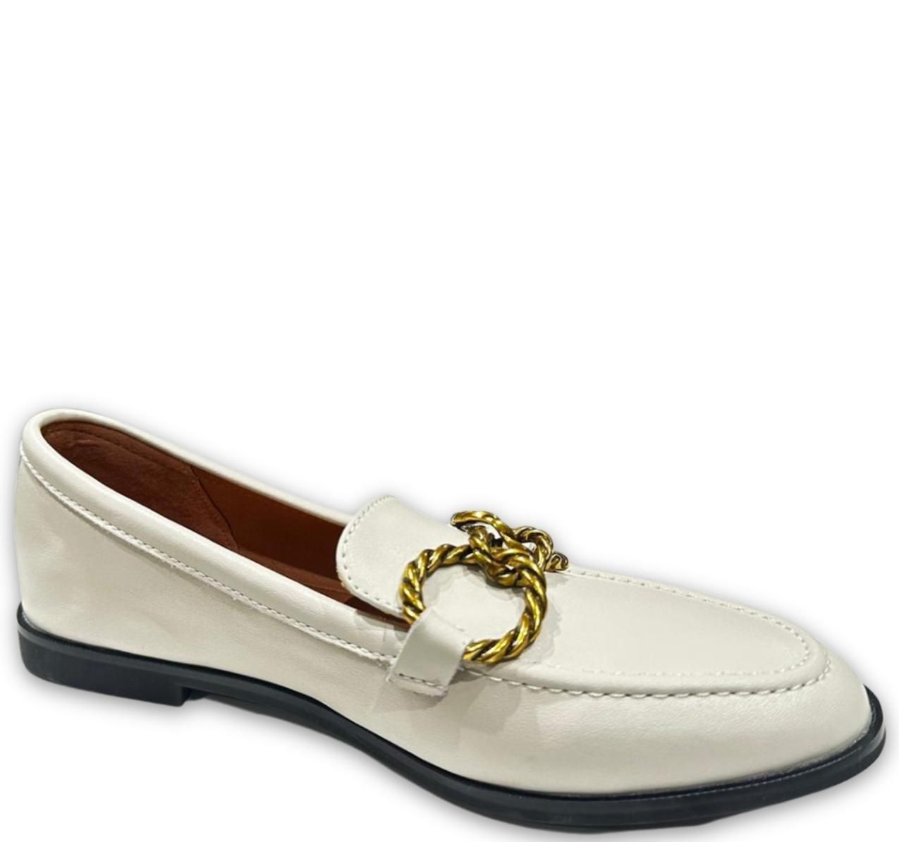 Mocassino Avorio A0507A - immagine 2