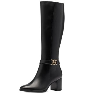 Stivale Nero Tacco Alto 25551