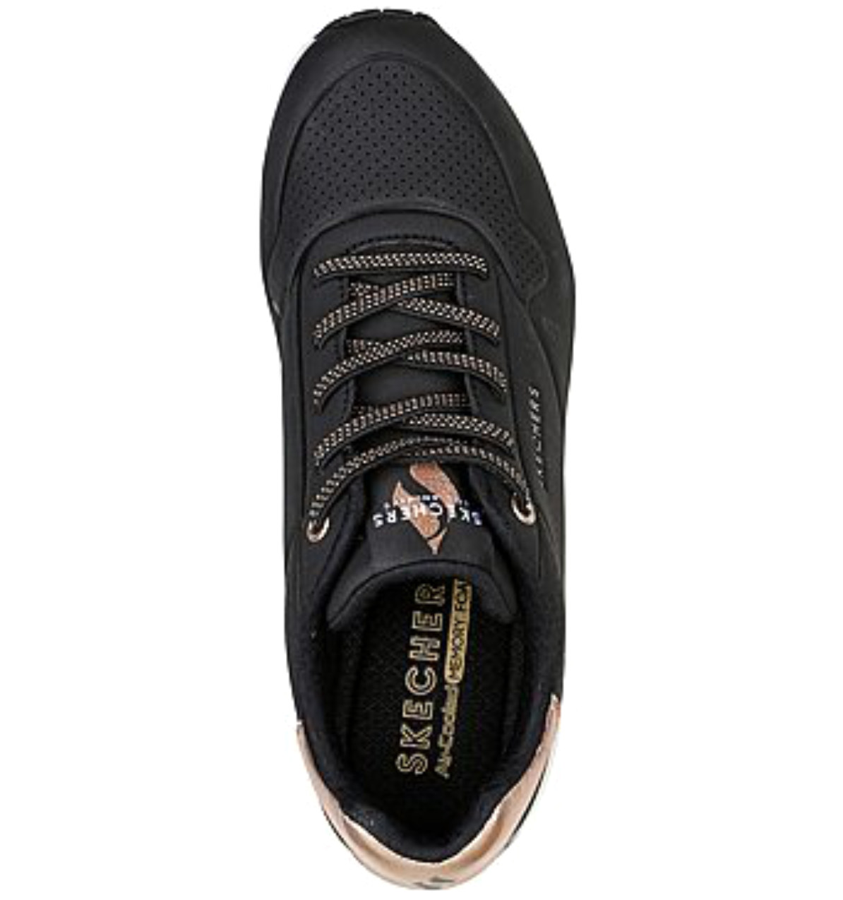 SNEAKER NERA 155196BLK Skechers - immagine 2