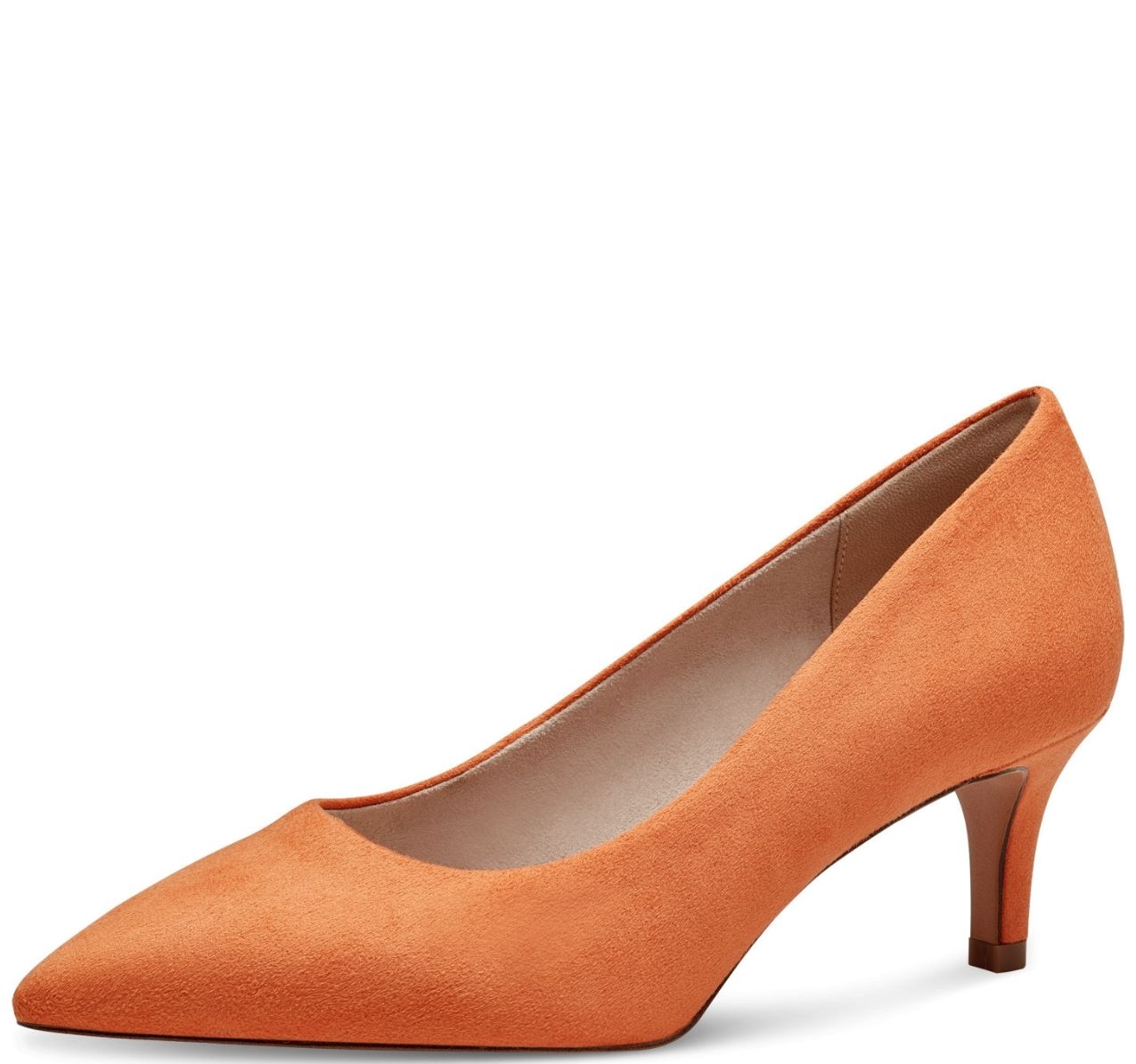 Decollete Tacco Medio Arancio 22413