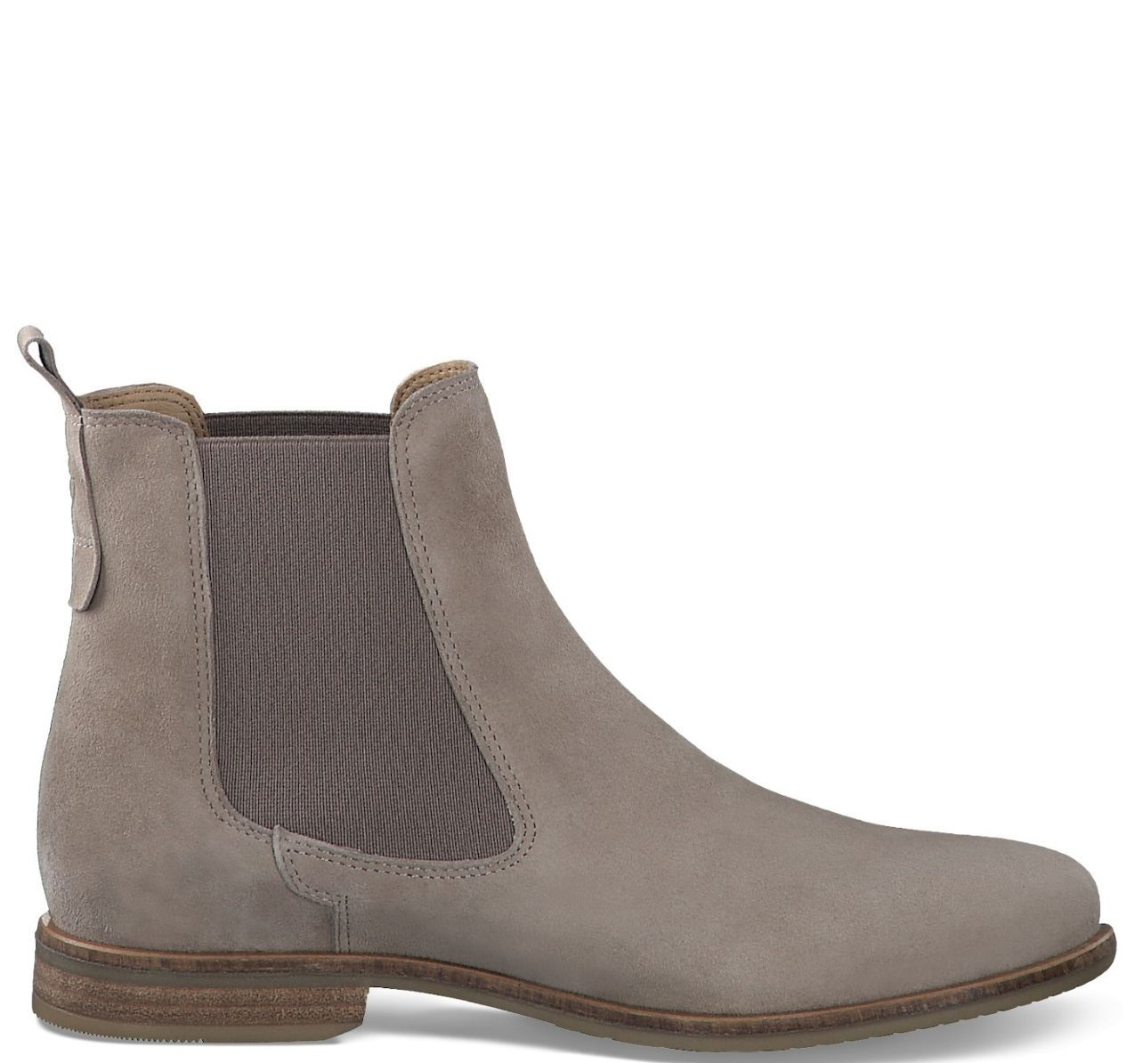 Stivaletto Beige Tacco Basso 25304 - immagine 2