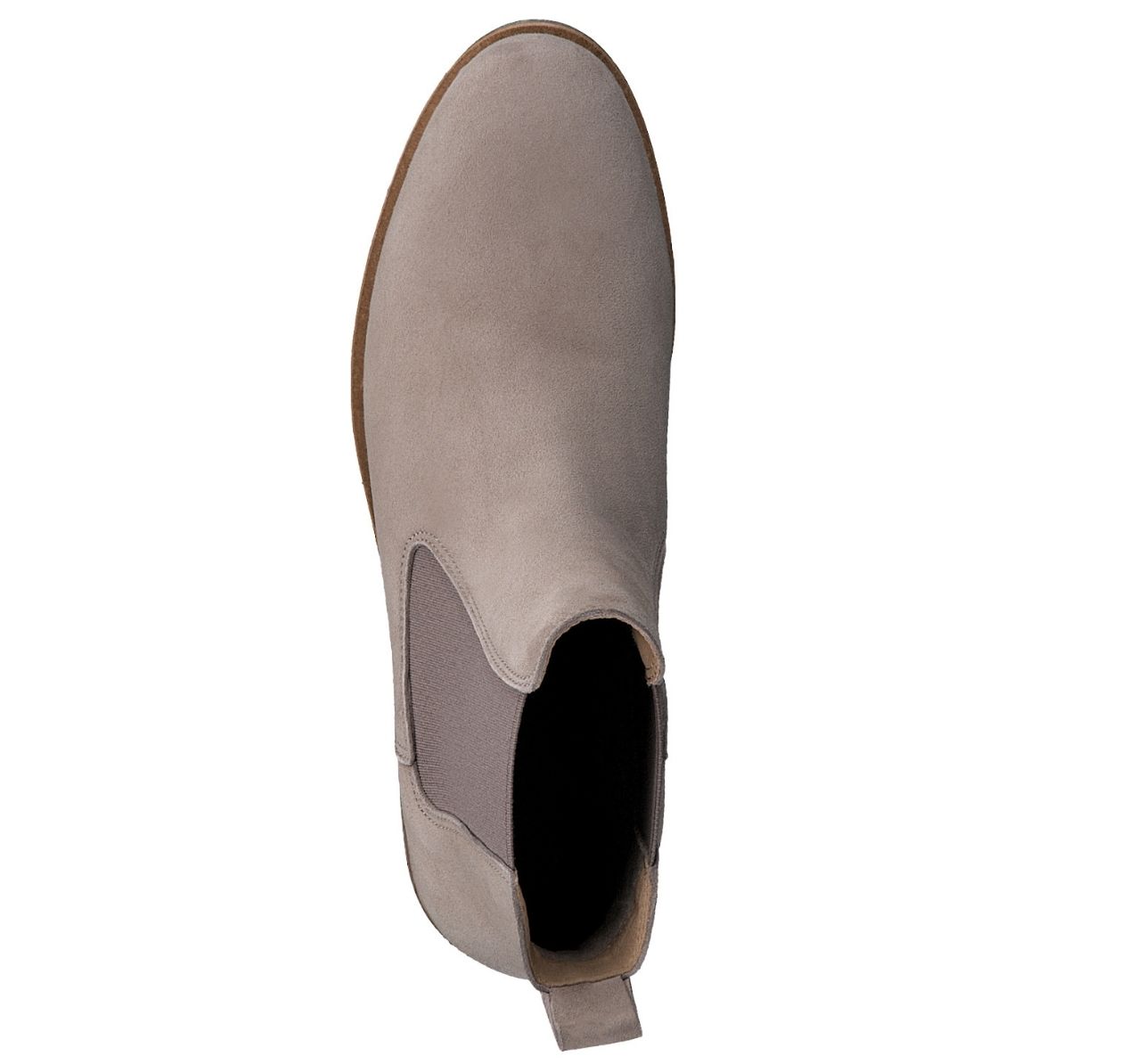 Stivaletto Beige Tacco Basso 25304 - immagine 3