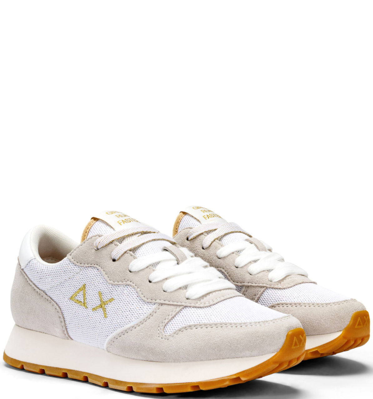 Sneaker Ally Glitter Textile Z34203 Bianco - immagine 2