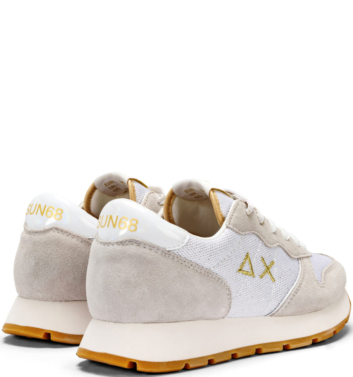 Sneaker Ally Glitter Textile Z34203 Bianco - immagine 3