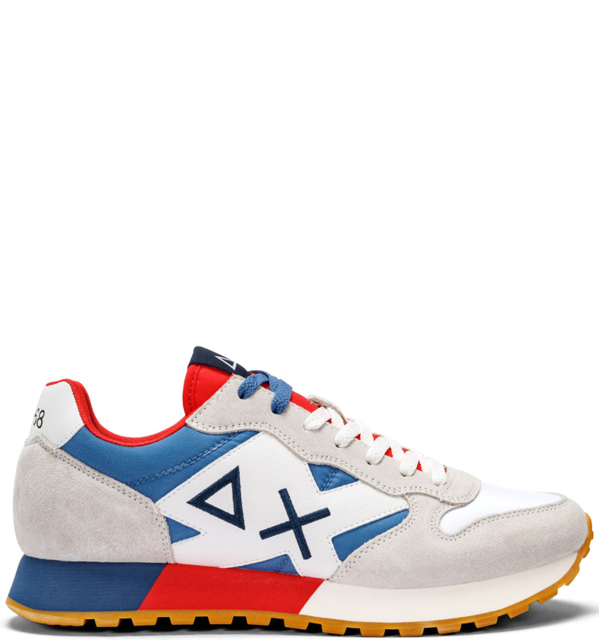 Sneaker Jaki Bicolor Z34112 Bianco Avio