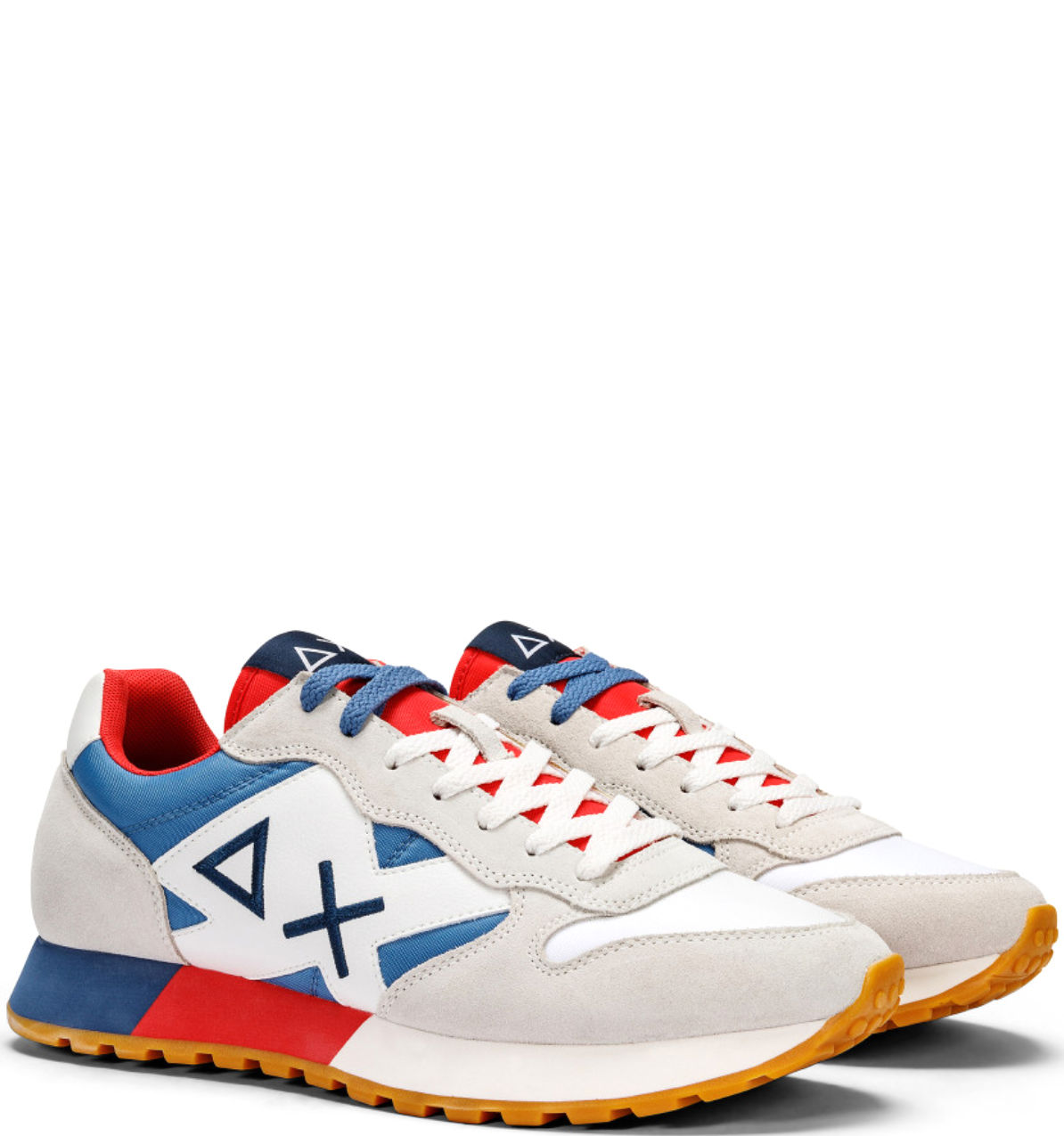 Sneaker Jaki Bicolor Z34112 Bianco Avio - immagine 2
