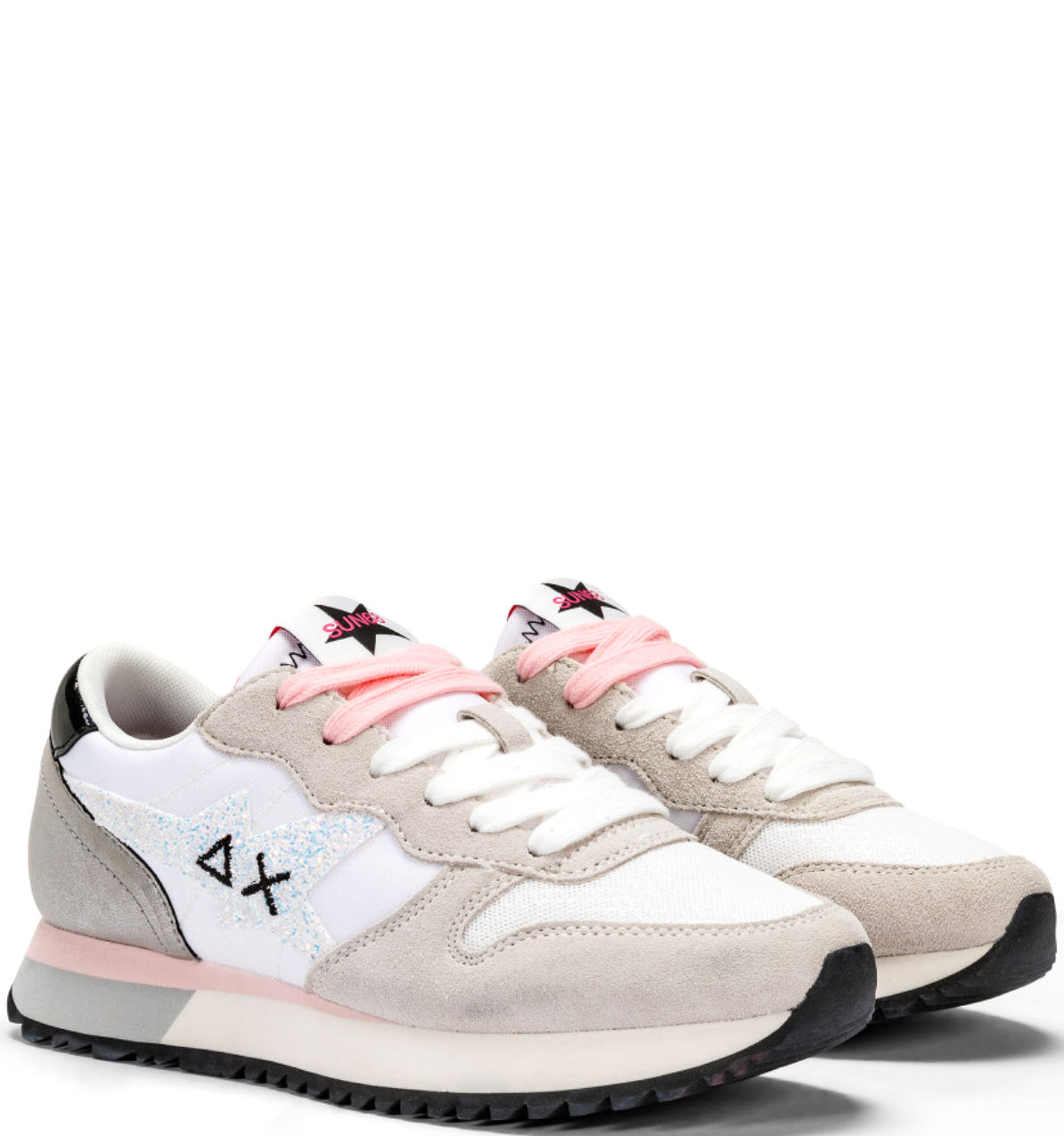 Sneaker Stargirl Glitter Logo Z34211 Bianco - immagine 2