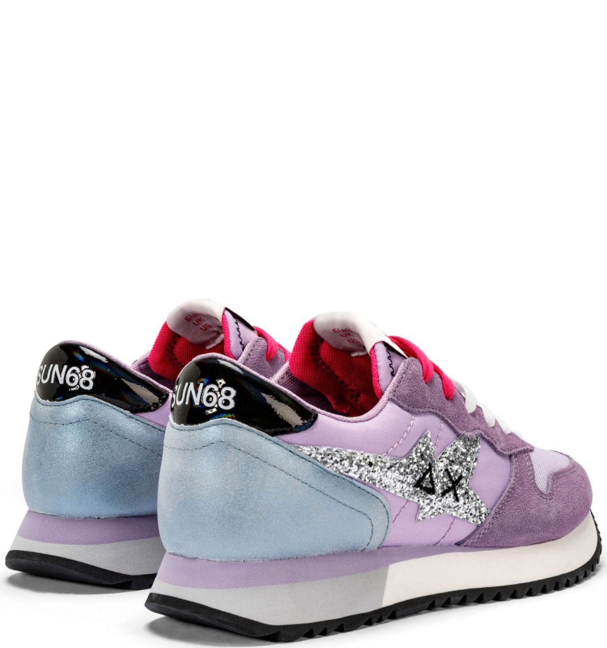 Sneaker Stargirl Glitter Logo Z34211 Lilla - immagine 3