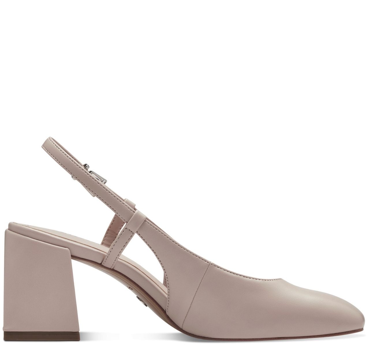 Decollete Beige Aperto sul Tallone Tacco Alto 29621 - immagine 2