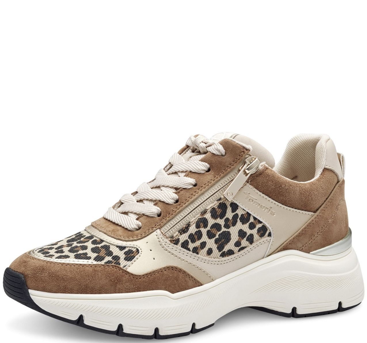 Sneaker Beige Platform 23734
