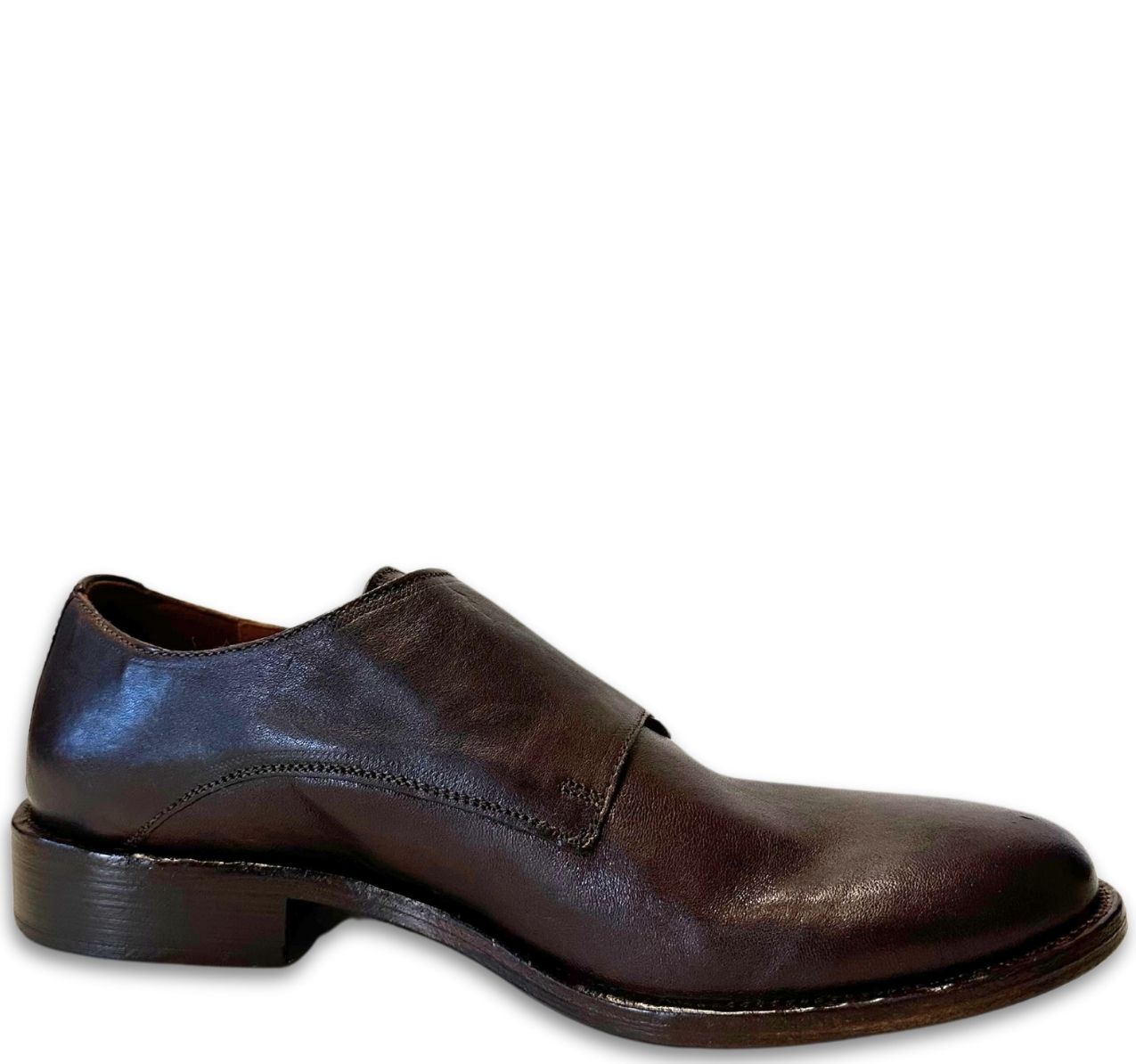 Scarpa Elegante Doppia Fibbia Marrone Rogal's Sanchez10 - immagine 2