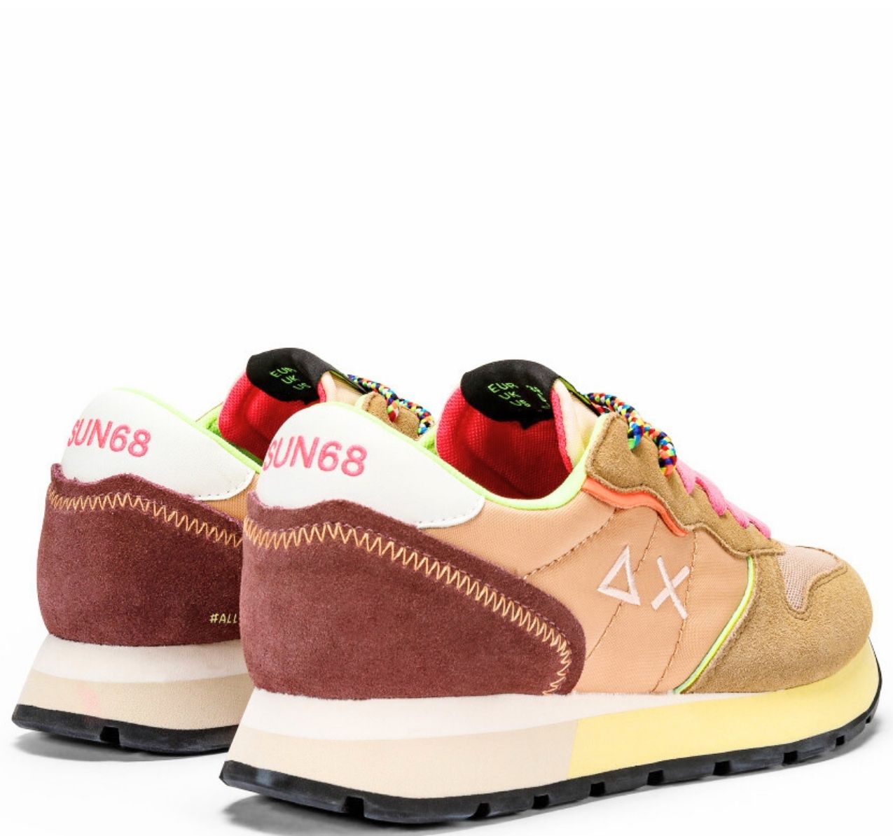 Sneaker Ally Color Explosion Z34204 Beige - immagine 2