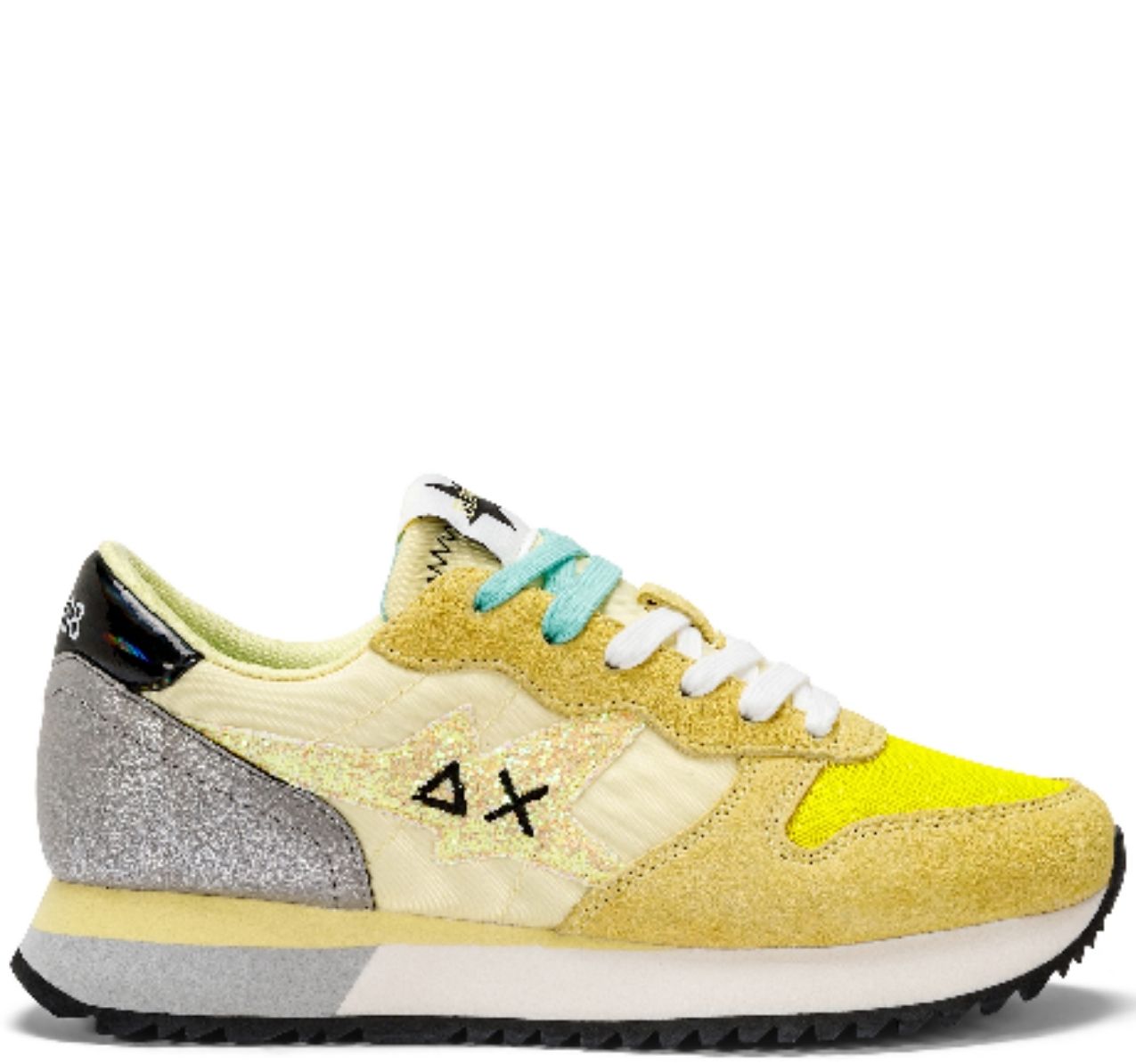Sneaker Stargirl Glitter Logo Z34211 Giallo