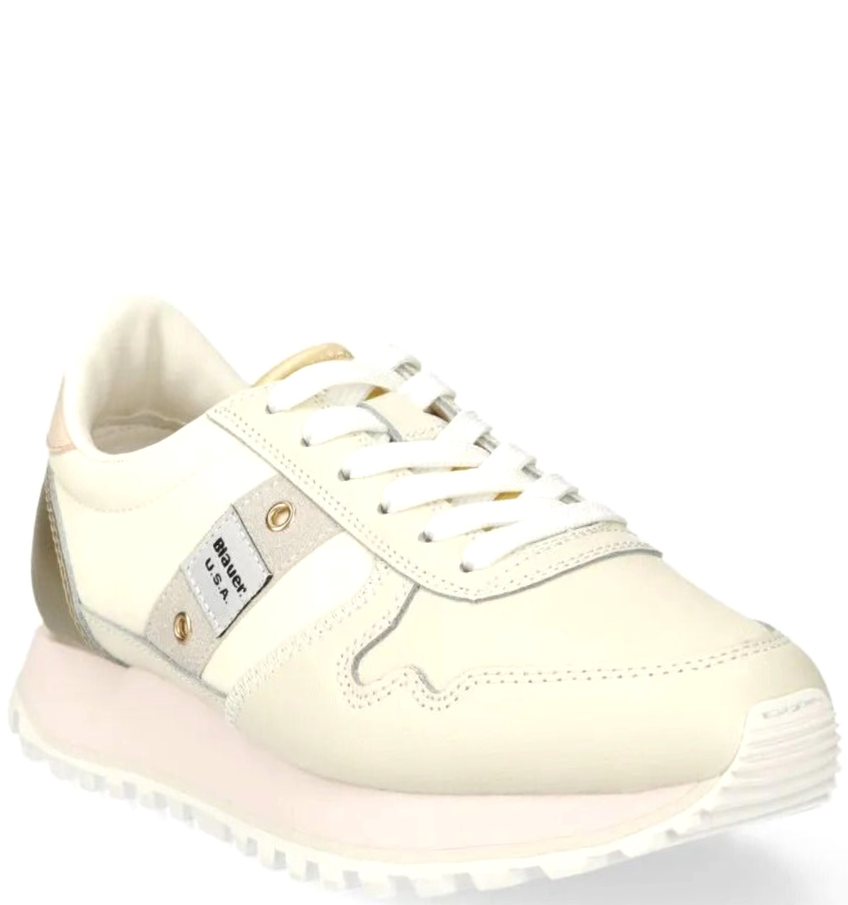 Sneaker Beige Oro Millen01