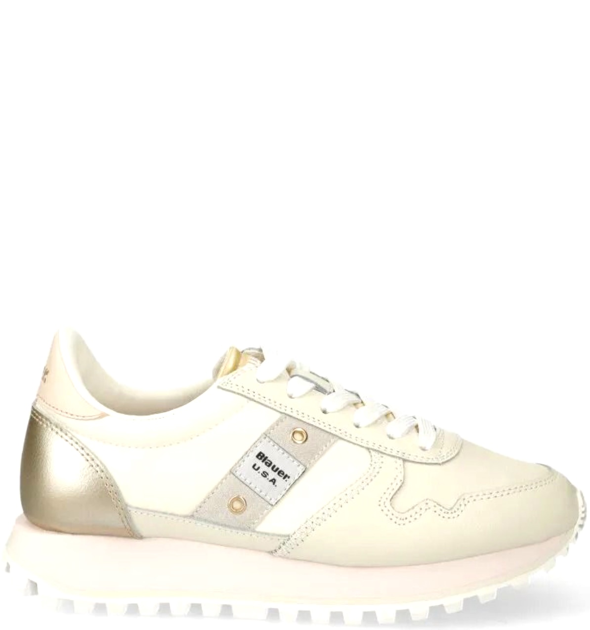 Sneaker Beige Oro Millen01 - immagine 2