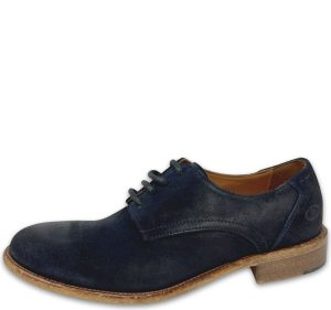 Scarpa Casual Camoscio Blu Rogal's Panka1