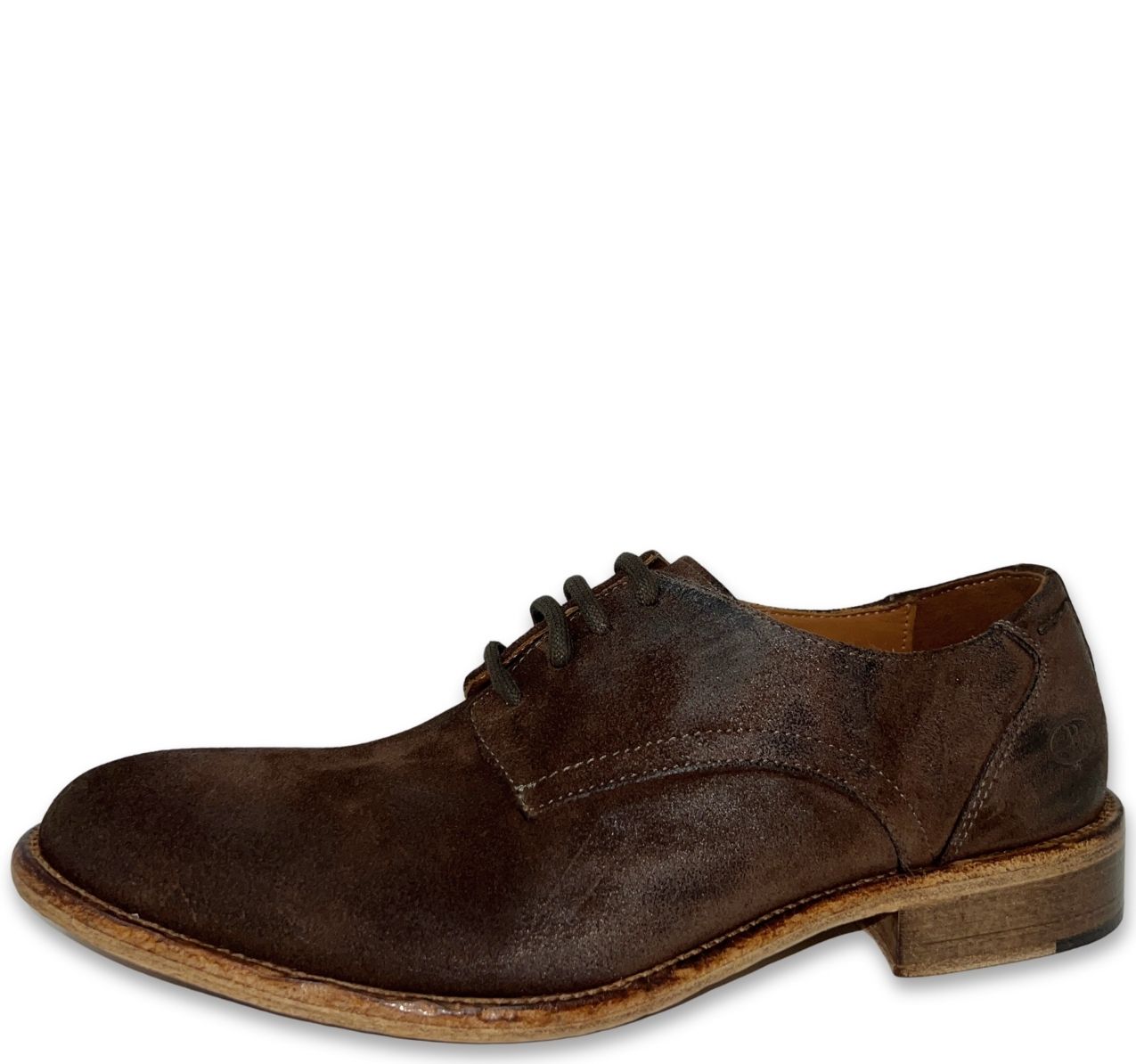 Scarpa Casual Camoscio Marrone Rogal's Panka1