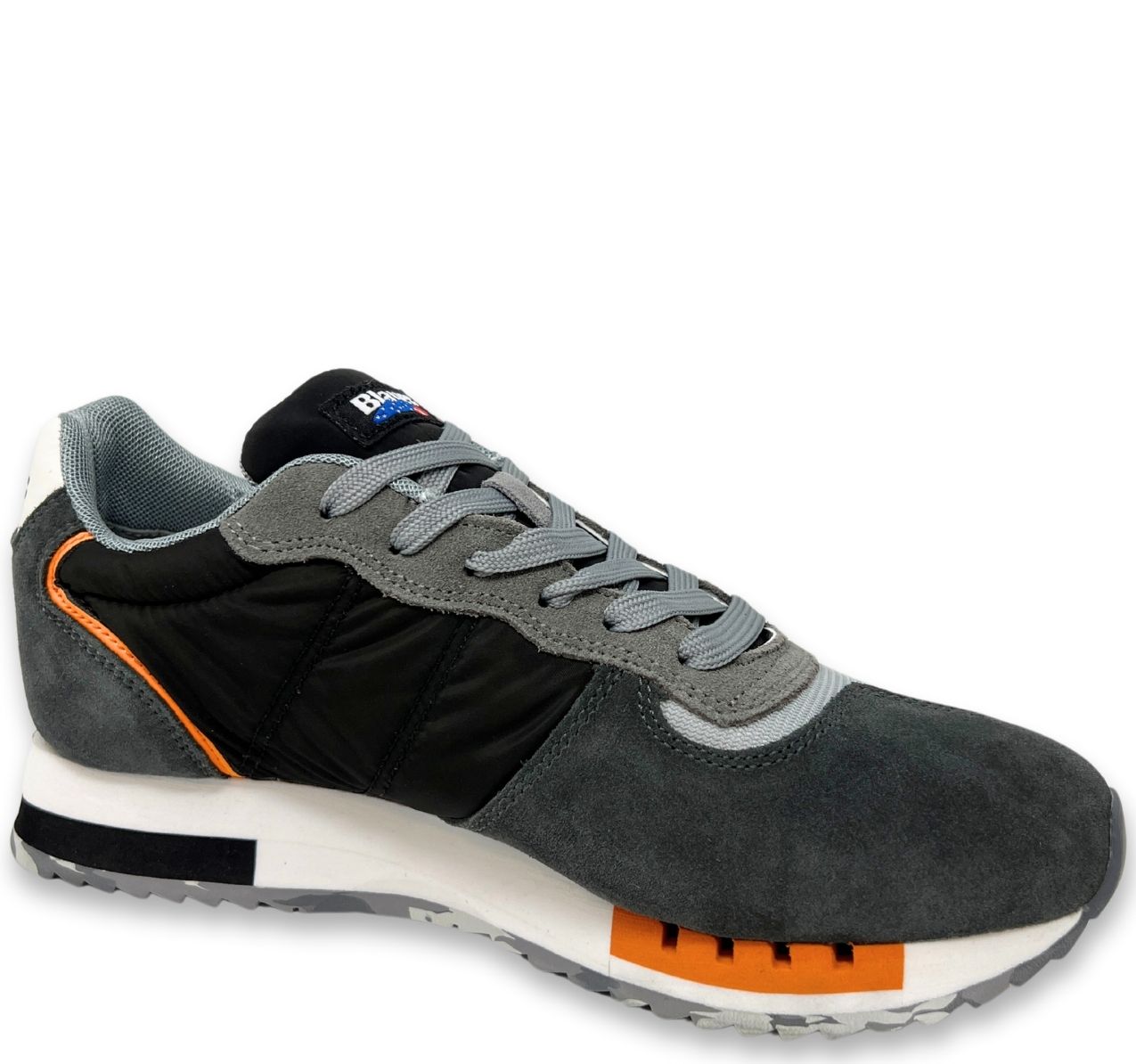 Sneaker Nero Grigio Queens01 - immagine 2