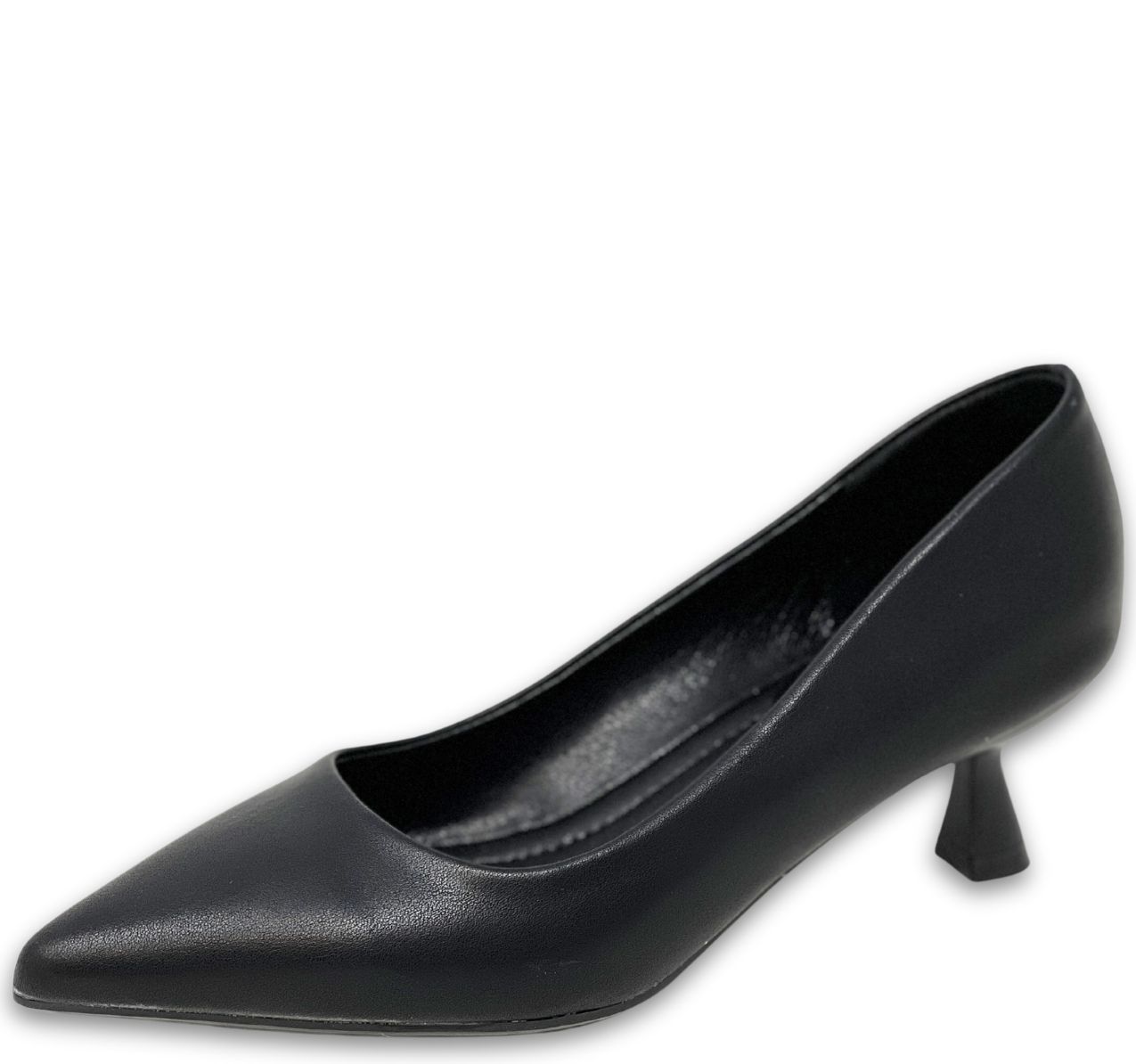 Decollete Tacco Medio Nero Francesco Milano E0704A