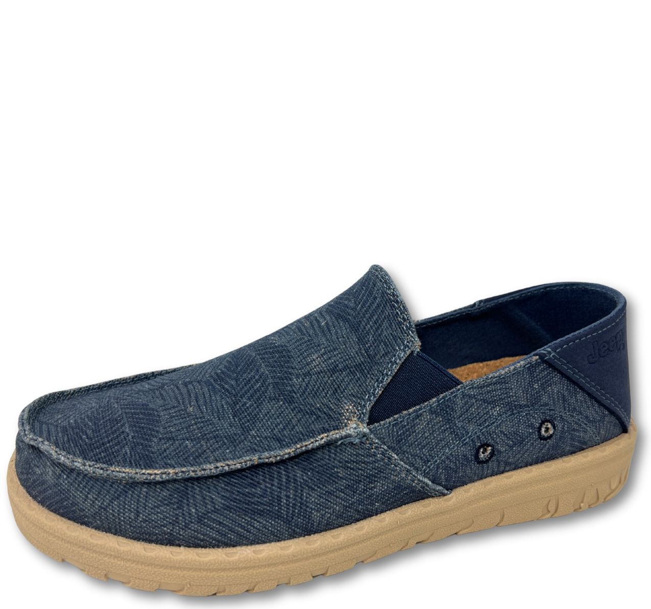 Mocassino blu sfumato Samoa Slip On Jeep