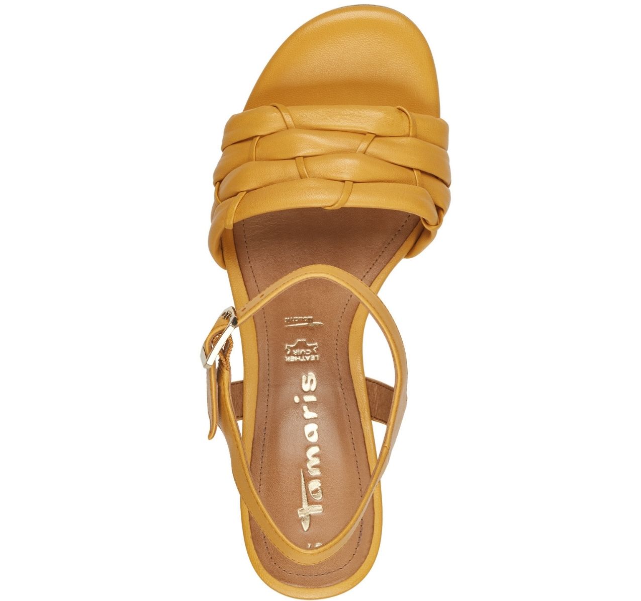 Sandalo Giallo Tacco Alto 28005 - immagine 3