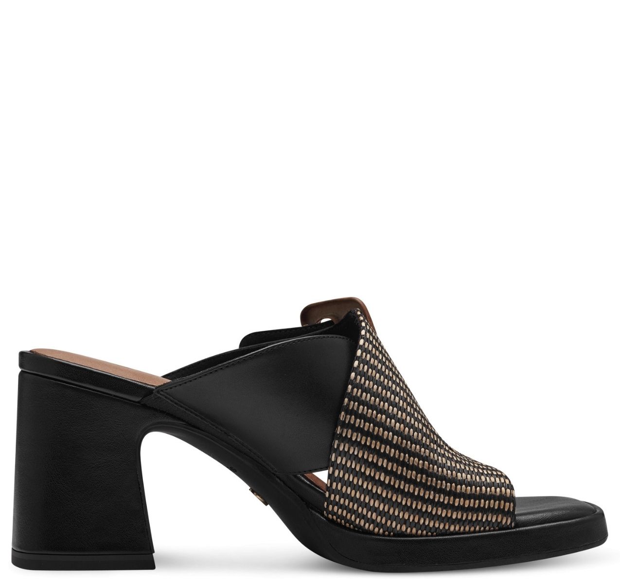 Ciabatta Nera Tacco Alto 27223 - immagine 2