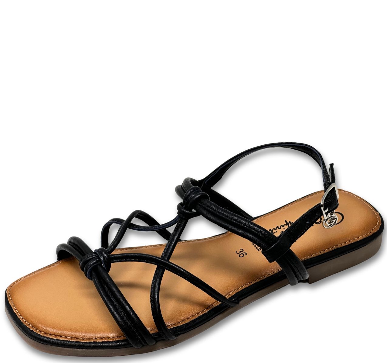 Sandalo Basso Nero GS28