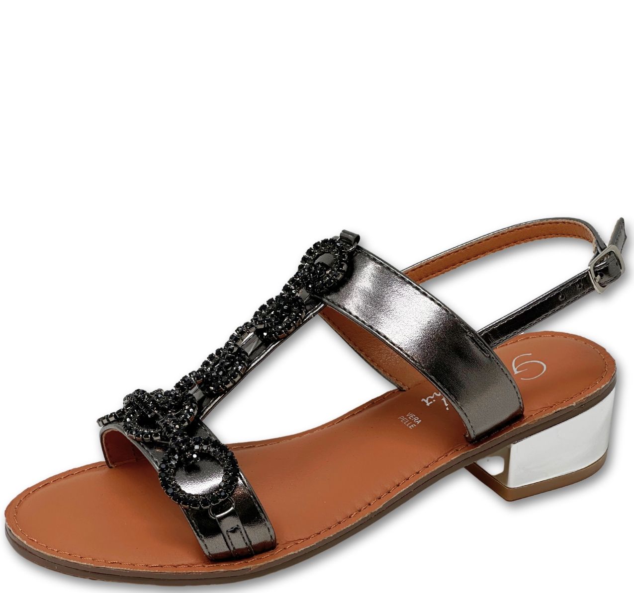 Sandalo Gioiello Grigio GS507