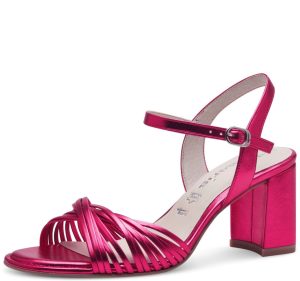 Sandalo Fuxia Tacco Alto 28324